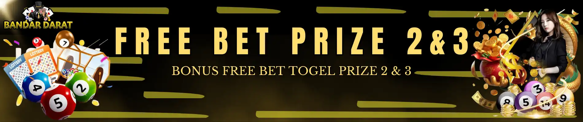 FREEBET-BONUS PRIZE 2 dan PRIZE 3 di GAME 4D DISKON